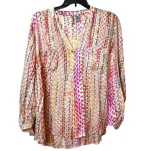 New Directions Weekend Women’s 2X colorful shirt